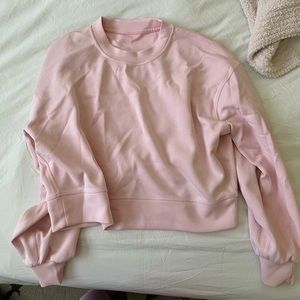 Lululemon Softstreme Perfectly Oversized Cropped Crew 🍋